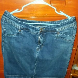 Christopher And Banks Jean skirt